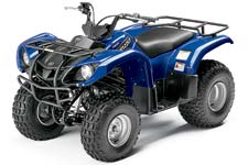 Blue Yamaha Grizzly 125 Utility ATV