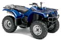 Blue Yamaha Grizzly 350 Auto. 4x4 Utility ATV 