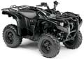 Black Yamaha Grizzly 700 FI EPS ATV