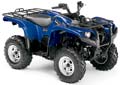 Blue Yamaha Grizzly 700 FI EPS ATV