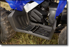 Yamaha Raptor 90 ATV Heal Guard & Foot Pegs