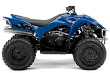 Blue 2009 Wolverine 350 Sport ATV