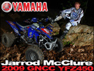 Jarrod McClure’s 2009 Yamaha YFZ450 GNCC Pro ATV Build
