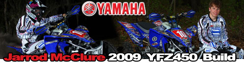 2009 Yamaha YFZ450R ATV Motocross Ride Review 
