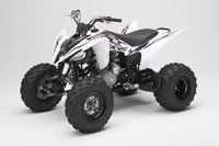 Pink Yamaha Raptor 250 Sport ATV 