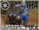 2011 Yamaha Grizzly 450 4x4 EPS Utility ATV Test Ride / Review