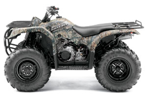 2012 Yamaha Grizzly 350I 4x4 Utility ATV   