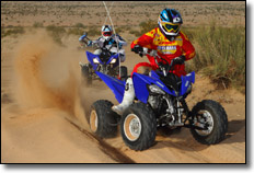 2012 Yamaha Raptor 250 ATV Dustin Nelson Josh Row