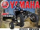 2012 Yamaha YFZ450 Sport ATV Test Ride / Review 