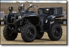 2013 Yamaha Grizzly 700 4x4 EPS Utility ATV Tactical Black