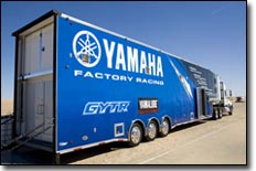 Yamaha ATV Race Team Support Truck