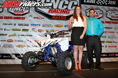 Kylie Ahart Yamaha All-American ATV Racer
