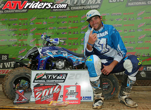 Chad Wienen ATV Motocross Champion