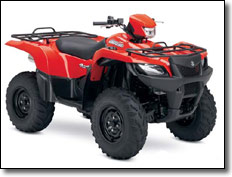 Chris Borich Suzuki King Quad 750 Utility ATV