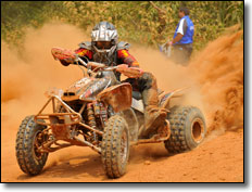Jarrod McClure - Honda GNCC ATV Racing Podium