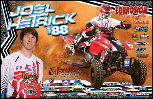 #88 Joel Hetrick AMA Pro Motocross Racer