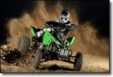 Joel Hetrick - Kawasaki KFX450 -  AMA ATV Motocross 