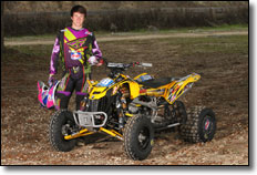 Motoworks / DWT's AMA ATV MX Pro Racer Joel Hetrick 