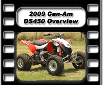 2009 CanAm DS450 ATV Overview