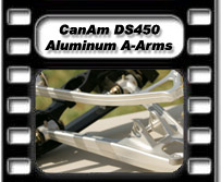 CanAm DS450 A-Arms Part 2