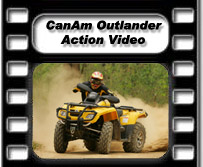 CanAm Outlander ATV Action
