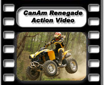CanAm Renegade ATV Action