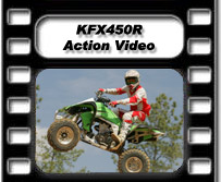 KFX450R Action Video