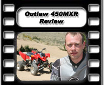 Polaris Outlaw 450MXR Colby Kostman Review