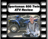 Polaris Sportsman 800  ATV Review